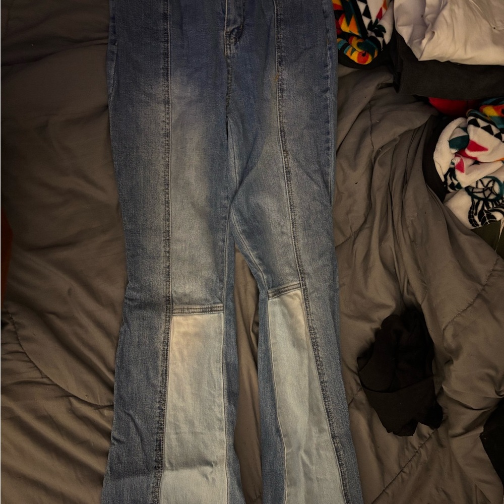 Almost Famous Light Blue Flare Jeans